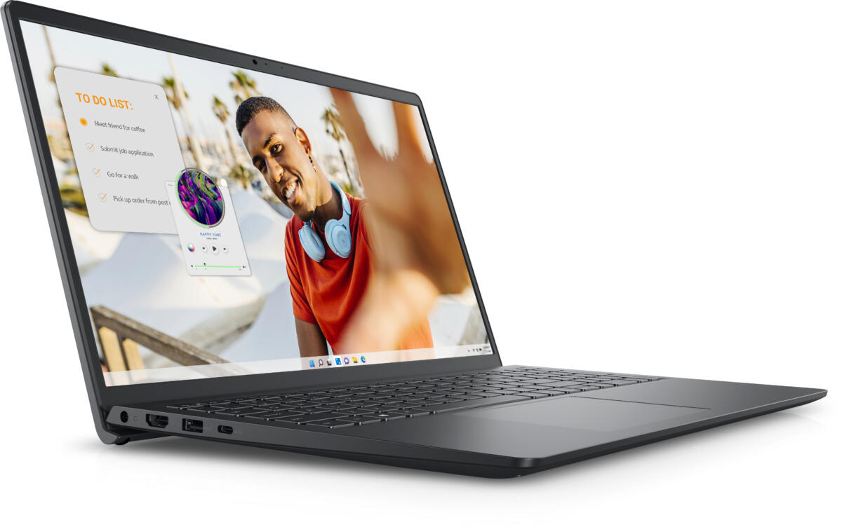 Dell Inspiron 3535-A813BLK Ryzen™ 7 7730U 512GB SSD 16GB 15.6" (1920x1080) TOUCHSCREEN WIN11 BLACK - Image 2