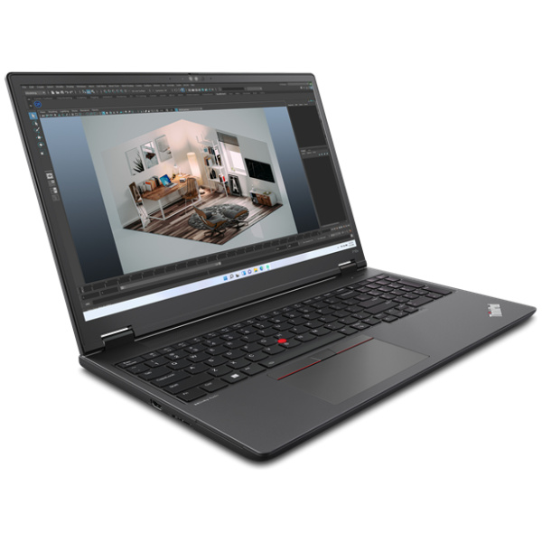 Lenovo ThinkPad P16v MOBILE WORKSTATION Ryzen™ 7 PRO 7840HS 1TB SSD 32GB 16" WUXGA (1920x1200) IPS WIN11 Pro IR Webcam NVIDIA® RTX A1000 6144MB THUNDER BLACK Backlit Keyboard FP Reader - Image 2