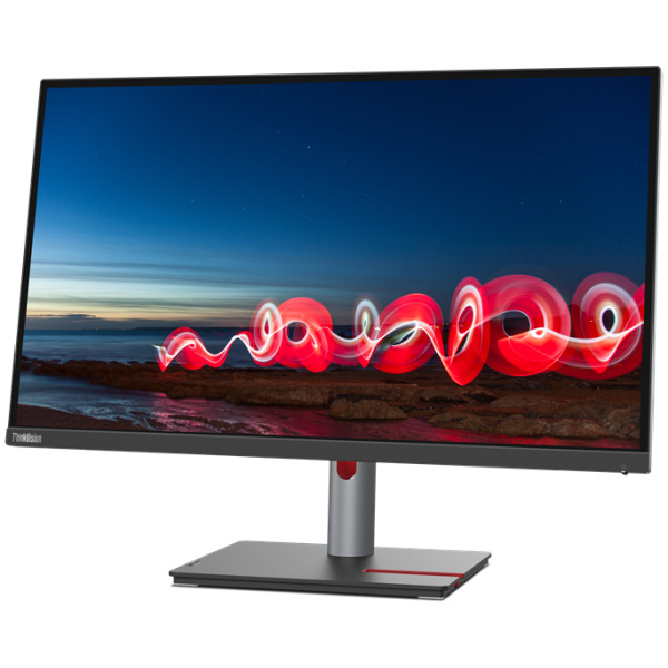 Lenovo ThinkVision T27h-30 27" (2560x1440) IPS 4ms (Extreme Mode) 350 cd/m² 1000:1 1xHDMI 2.1 1xDP (In) 1xDP (Out) USB Hub 16:9 Adjustable Stand RAVEN BLACK - Image 2