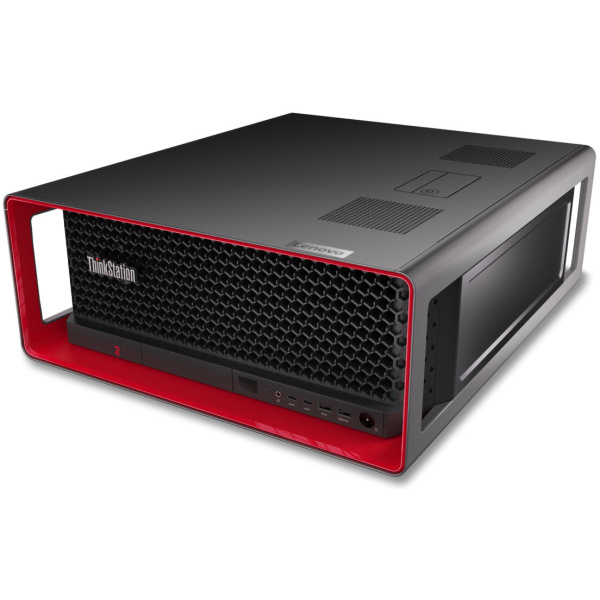 Lenovo ThinkStation P8 SFF AMD Ryzen™ Threadripper PRO 794 1TB SSD M.2 PCIe NVMe 32GB WIN11 Pro NVIDIA® NVIDIA T400 4GB Keyboard Mouse GRAY - Image 6
