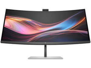HP Series 7 Pro 734pm Curved GAMING 34" UW-QHD (3440x1440) 120Hz 5ms 400 cd/m² 2000:1 USB-C™ HDMI DP USB3.0 LCD Adjustable Stand Monitor BLACK