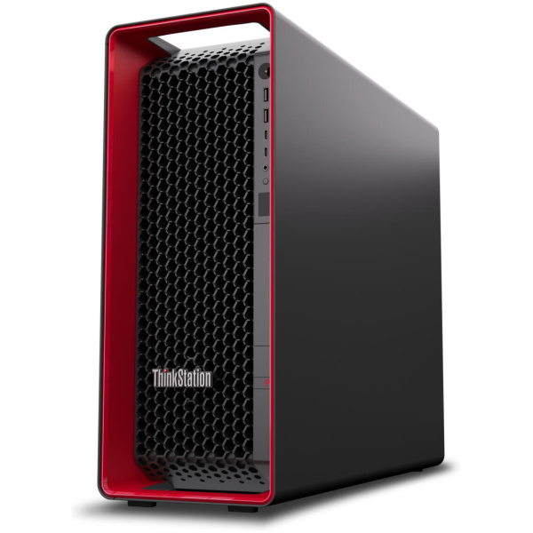 Lenovo ThinkStation P8 SFF AMD Ryzen™ Threadripper PRO 794 1TB SSD M.2 PCIe NVMe 32GB WIN11 Pro NVIDIA® NVIDIA T400 4GB Keyboard Mouse GRAY - Image 3