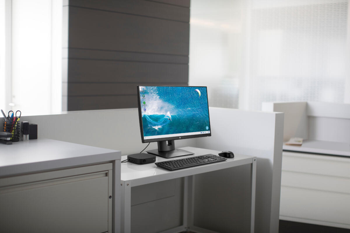 HP Thin Client T430 DESKTOP Celeron® N402032GB eMMC 4GB WIN10 IoT Enterprise BLACK - Image 6