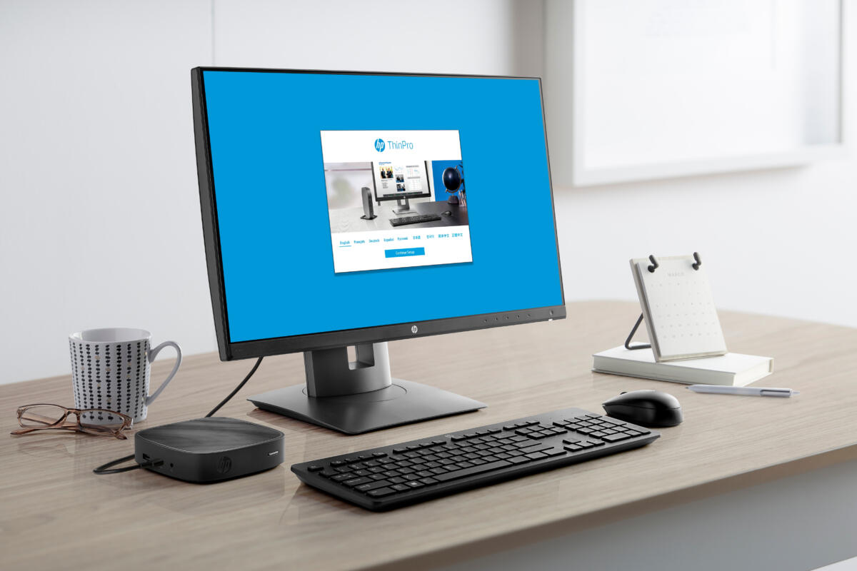 HP Thin Client T430 DESKTOP Celeron® N402032GB eMMC 4GB WIN10 IoT Enterprise BLACK - Image 7