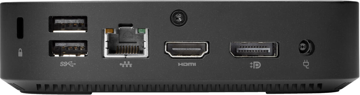 HP Thin Client T430 DESKTOP Celeron® N402032GB eMMC 4GB WIN10 IoT Enterprise BLACK - Image 4