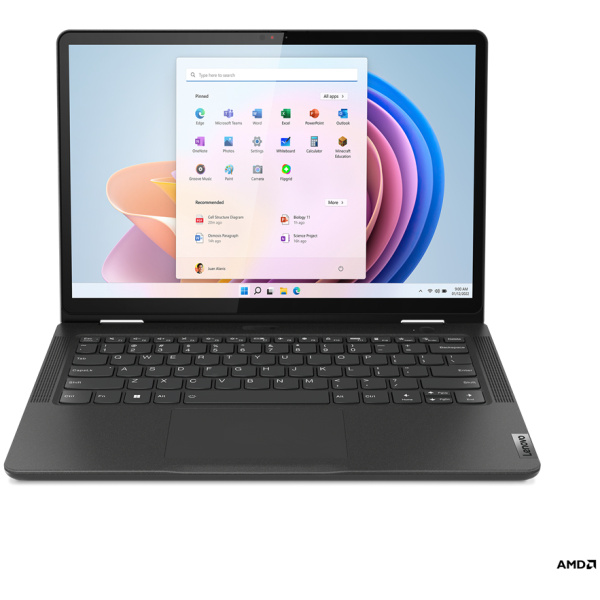 Lenovo 13w YOGA Gen 2 AMD Ryzen™ 3 7330U 128GB SSD 4GB 13.3" (1920x1200) TOUCHSCREEN WIN11 Pro THUNDER BLACK Backlit Keyboard FP Reader - Image 3