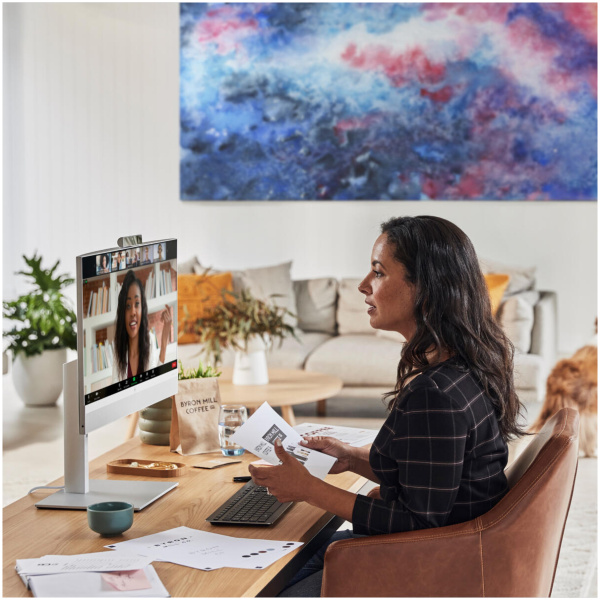 HP EliteOne 840 G9 9th Gen ALL-IN-ONE Core™ i7-14700 512GB SSD 16GB 23.8" (1920x1080) WIN11 Pro NATURAL SILVER Keyboard Mouse - Image 6