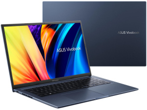 Asus VivoBook 17X K1703ZA-WH34 Core™ i3-1220P 512GB SSD 8GB 17.3" (1920x1080) WIN11 QUIET BLUE FP Reader