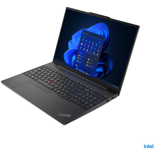 Lenovo ThinkPad E16 Core™ i7-1335U 512GB SSD 16GB 16" WUXGA (1920x1200) IPS WIN11 Pro GRAPHITE BLACK Backlit Keyboard FP Reader - Image 2