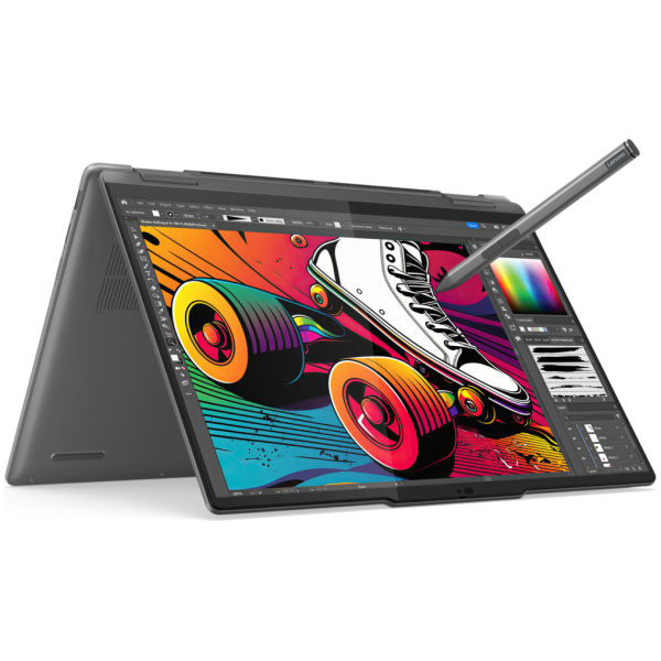 Lenovo Yoga 7 14IML9 2-IN-1 Core™ Ultra 5 125U 512GB SSD 16GB 14" WUXGA (1920x1200) TOUCHSCREEN WIN11 IR Webcam STORM GREY Backlit Keyboard FP Reader - Image 7