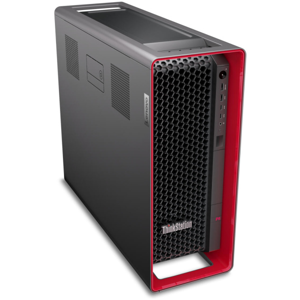 Lenovo ThinkStation P8 SFF AMD Ryzen™ Threadripper PRO 794 1TB SSD M.2 PCIe NVMe 32GB WIN11 Pro NVIDIA® NVIDIA T400 4GB Keyboard Mouse GRAY - Image 4