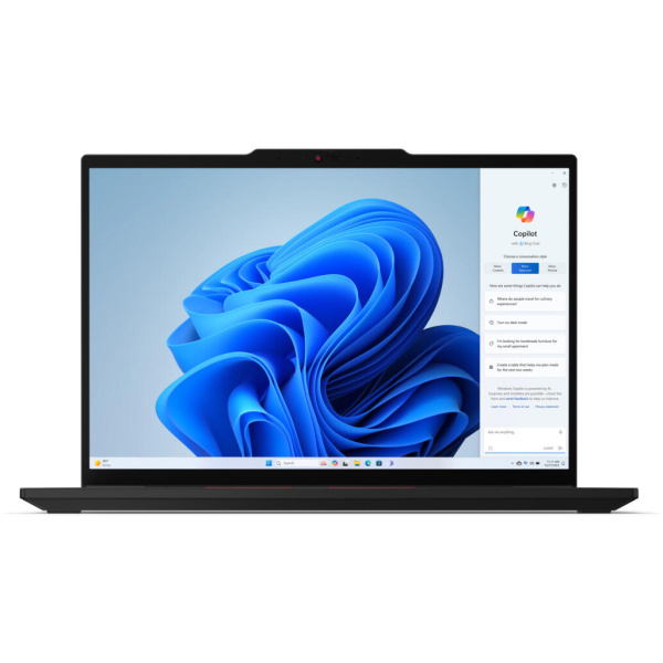Lenovo ThinkPad T14s Gen 5 Core™ Ultra 5 125U 512GB SSD 16GB 14" WUXGA (1920x1200) IPS WIN11 Pro IR Webcam ECLIPSE BLACK Backlit Keyboard FP Reader - Image 2