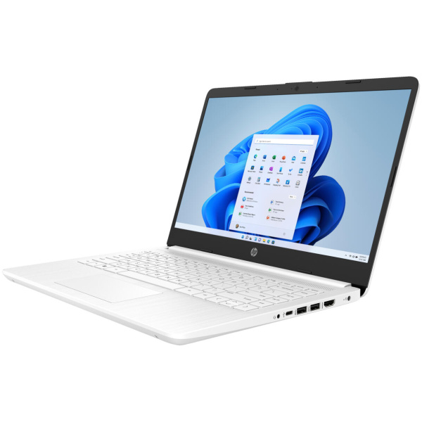 HP 14-DQ3102DS Pentium® Silver N6000128GB SSD 4GB 14" (1366x768) WIN11 SNOWFLAKE WHITE 3.2 lbs. Office 365 1yr - Image 3