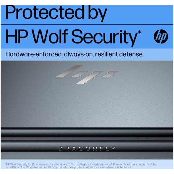 HP Elite DRAGONFLY G4 4th Gen Core™ i7-1365U512GB SSD 16GB 13.5" FHD+ (1920x1280) TOUCHSCREEN WIN11 Pro SLATE BLUE Backlit Keyboard 0.64" thin, 2.2 lbs. - Image 3