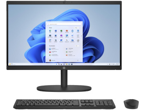 HP 22-DG0013 ALL-IN-ONE Pentium® Silver J5040 128GB SSD 8GB 21.45" (1920x1080) WIN11 S Keyboard Mouse BLACK