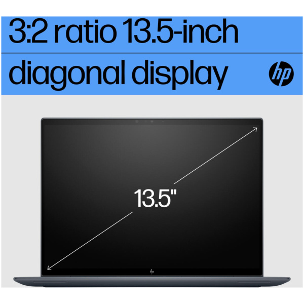 HP Elite DRAGONFLY G4 4th Gen 2-IN-1 Core™ i5-1345U512GB SSD 16GB 13.5" FHD+ (1920x1280) TOUCHSCREEN WIN11 Pro SLATE BLUE Backlit Keyboard 0.64" thin, 2.2 lbs. - Image 5
