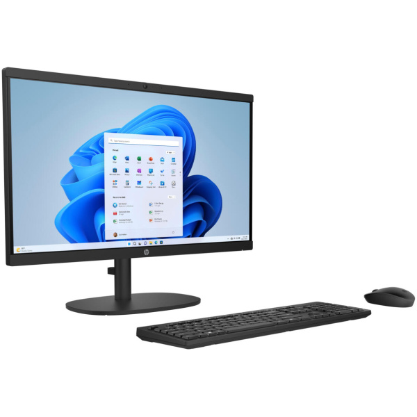 HP 22-DG0013 ALL-IN-ONE Pentium® Silver J5040 128GB SSD 8GB 21.45" (1920x1080) WIN11 S Keyboard Mouse BLACK - Image 2