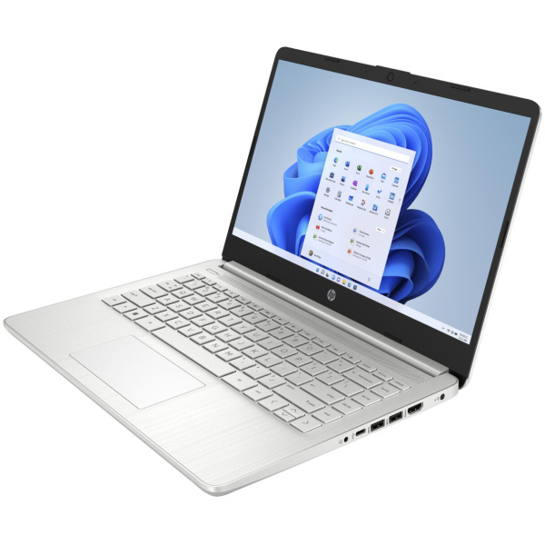 HP 14-DQ0801 Celeron® Quad-Core N4120 64GB eMMC 4GB 14"(1366x768) TOUCHSCREEN WIN11 S NATURAL SILVER Backlit Keyboard - Image 3