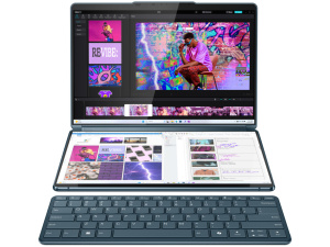Lenovo YOGA BOOK 9i 13IMU9 2-IN-1 CoPilot+ Core™ Ultra 7 155U 1TB SSD 16GB 13.3" (2880x1800) OLED TOUCHSCREEN WIN 11 TIDAL TEAL Keyboard Mouse Folio Digital Pen