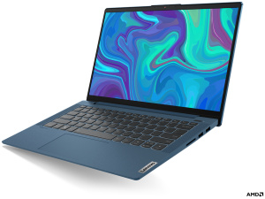 Lenovo 5 14ARE05 Ryzen™ 7 4700U 2.0GHz 256GB SSD 8GB 14" (1920x1080) WIN10 Webcam LIGHT TEAL Backlit Keyboard FP Reader