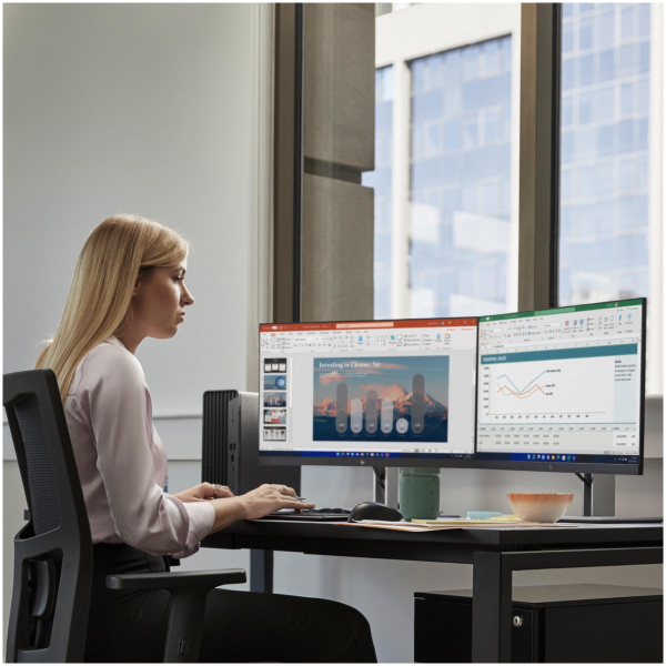 HP ProDesk 400 G9 SFF Desktop Core™ i5-12500 512GB SSD 16GB Wi-Fi 6E + BT WIN11 Pro HP Wired Keyboard & Mouse - Image 4