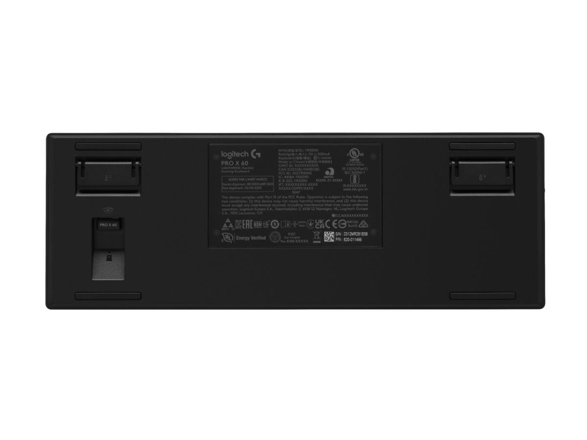 Logitech PRO X60 gaming keyboard TACTILE Black (must be purchased in multiples of 4)