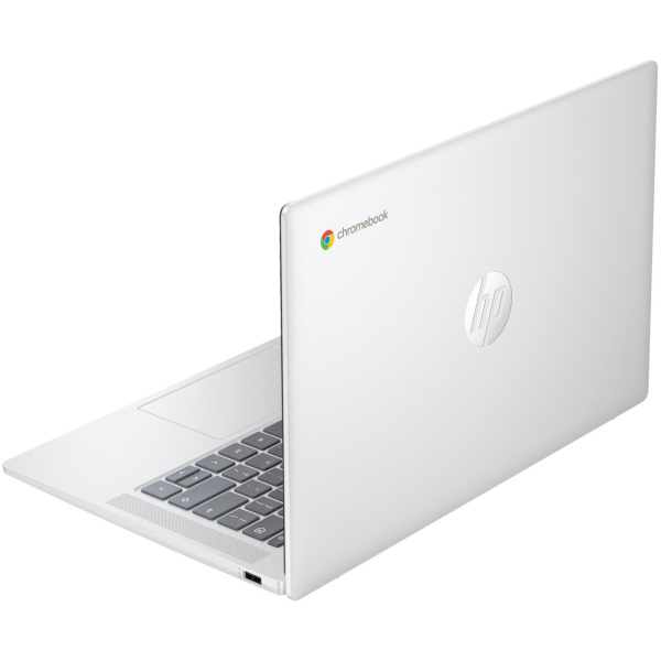 HP Chromebook 14A-NF0131 Intel® N200 128GB UFS 4GB 14"(1366x768) ChromeOS GLACIER SILVER - Image 3