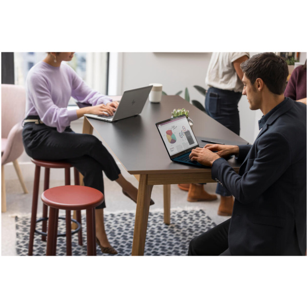 HP EliteBook 1040 G11 11th Gen Core™ Ultra 7 155H512GB SSD 16GB 14" WUXGA (1920x1200) TOUCHSCREEN WIN11 Pro GLACIER SILVER Backlit Keyboard FP Reader 0.41" thin, 2.6 lbs. - Image 5