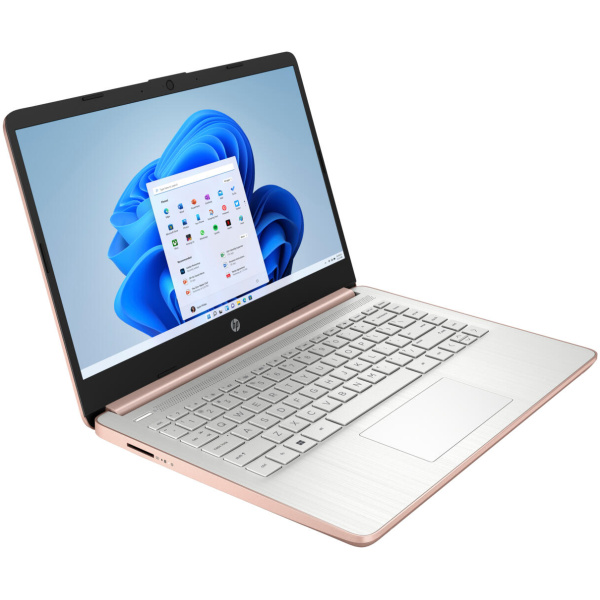 HP 14-DQ0070 Celeron N4120 64GB eMMC 4GB 14" (1366X768) TOUCHSCREEN WIN10 S PALE ROSE - Image 2