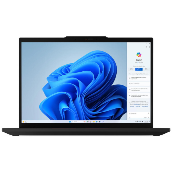 Lenovo ThinkPad T14 Gen 5 Ryzen™ 7 PRO 8840U 512GB SSD 16GB 14" WUXGA (1920x1200) TOUCHSCREEN IPS WIN11 Pro IR Webcam ECLIPSE BLACK Backlit Keyboard FP Reader - Image 2