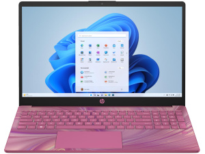 HP 15-FD0104 Intel® N100 128GB UFS 4GB 15.6" (1366x768) TOUCHSCREEN WIN11 S Backlit Keyboard SUNKISSED PLUM