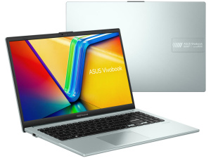 Asus VivoBook E1504GA-WS34 Core™ i3-N305 256GB SSD 8GB 15.6" (1920x1080) WIN11 S GREEN GRAY Backlit Keyboard FP Reader GRADE B