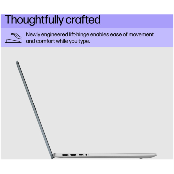 HP 17-CN0693 Celeron® N4120 128GB SSD 4GB 17.3" (1600x900) TOUCHSCREEN WIN11 S MOONLIGHT BLUE Backlit Keyboard - Image 4
