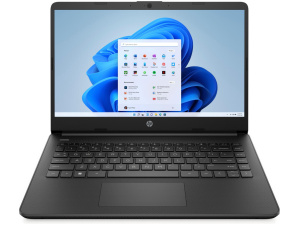 HP 14-DQ0761 Celeron® N4120 128GB eMMC 4GB 14" (1366x768) WIN11 S JET BLACK
