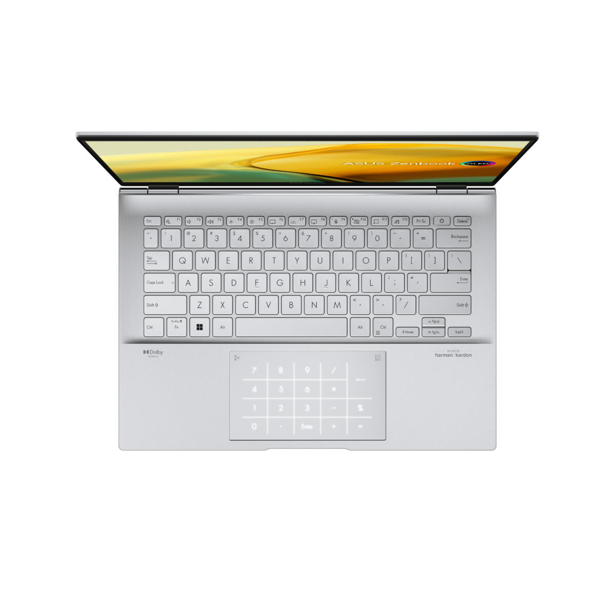 Asus Zenbook 14 UX3402VA-IS94T Core™ i9-13900H 1TB SSD 16GB 14" 2.8 K (2880x1800) TOUCHSCREEN OLED WIN11 FOGGY SILVER Backlit Keyboard FP Reader NumberPad 2.0 - Image 6