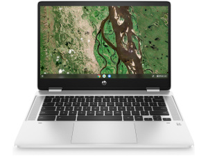 HP Chromebook x360 14B-CB0033 2-IN-1 Celeron® N4500 64GB 4GB 14" (1366x768) TOUCHSCREEN ChromeOS NATURAL SILVER
