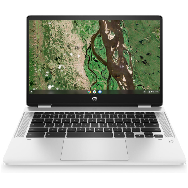 HP Chromebook x360 14B-CB0033 2-IN-1 Celeron® N4500 64GB 4GB 14" (1366x768) TOUCHSCREEN ChromeOS NATURAL SILVER
