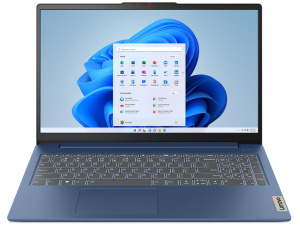 Lenovo Slim 3 15ABR8 Ryzen™ 7 7730U 512GB SSD 16GB 15.6" (1920x1080) TOUCHSCREEN WIN11 ABYSS BLUE Backlit Keyboard FP Reader