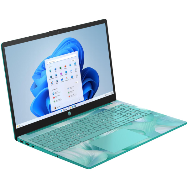 HP 15-FC0710DS AMD Ryzen™ 5 7530U1TB SSD 16GB 15.6" (1366x768) TOUCHSCREEN WIN11 AQUAMARINE SKY Backlit Keyboard FP Reader 0.73" thin, 3.5 lbs.