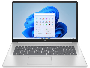 HP 17-CN3126 Intel® N200 256GB SSD 8GB 17.3" (1600x900) WIN11 DIAMOND WHITE Backlit Keyboard FP Reader