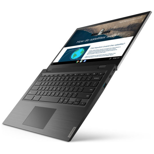 Lenovo Chromebook 14e AMD A4-9120C 32GB eMMC 4GB 14" (1920x1080) TOUCHSCREEN IPS ChromeOS MINERAL GREY - Image 6
