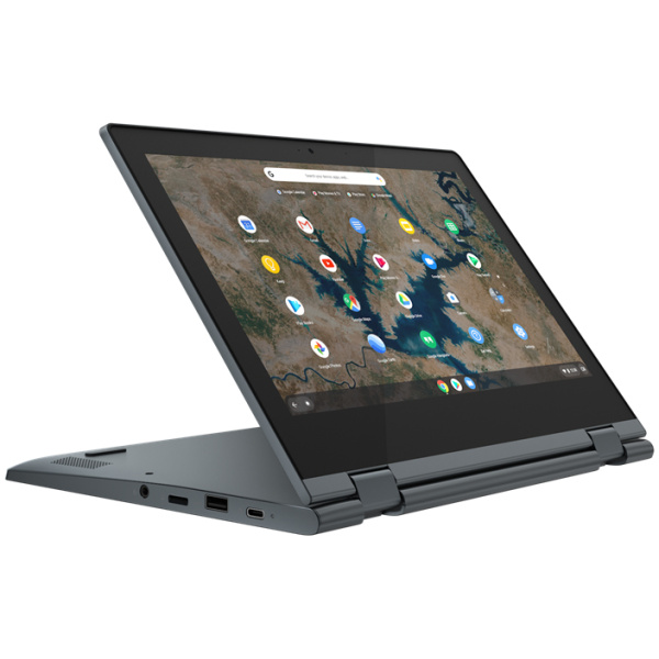 Lenovo FLEX 3 11IGL05 2-IN-1 Celeron® N4000 64GB eMMC 4GB 11.6" (1366x768) TOUCHSCREEN CHROME ABYSS BLUE FRENCH/ENGLISH B-GRADE - Image 7