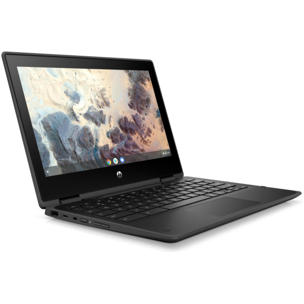 HP Chromebook X360 11 G4 EE 4th Gen Celeron® N4500 1.1GHz 32GB eMMC 4GB 11.6" (1366x768) TOUCHSCREEN BT Chrome OS Webcam BLACK - Image 3
