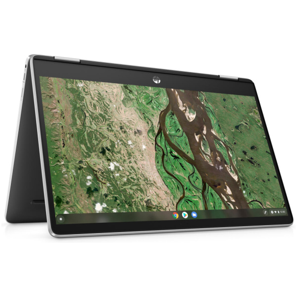 HP Chromebook x360 14B-CB0033 2-IN-1 Celeron® N4500 64GB 4GB 14" (1366x768) TOUCHSCREEN ChromeOS NATURAL SILVER - Image 7