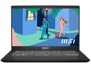 MSI Modern 14 C7M-261US AMD Ryzen™ 7-7730U 512GB SSD 16GB 14" (1920x1080) WIN11 Pro CLASSIC BLACK