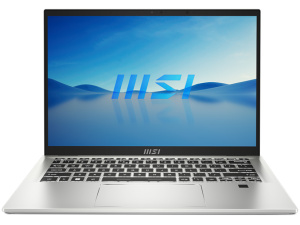 MSI Prestige 14 H B12UCX-629US Core™ i5-12450H 512GB SSD 16GB 14" (1920x1200) WIN11 Pro NVIDIA RTX 2050 4090MB URBAN SILVER Backlit Keyboard