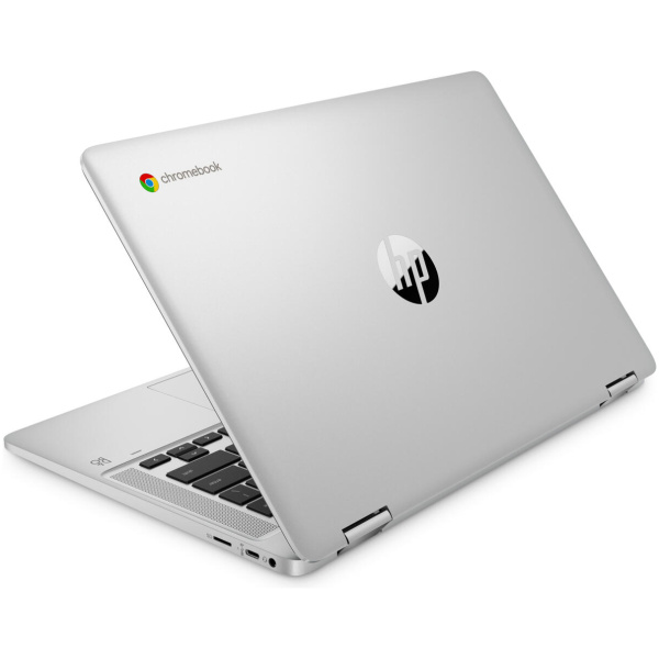 HP Chromebook x360 14B-CB0033 2-IN-1 Celeron® N4500 64GB 4GB 14" (1366x768) TOUCHSCREEN ChromeOS NATURAL SILVER - Image 5