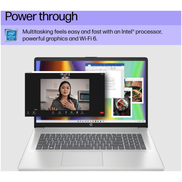 HP 17-CN0007 Pentium® Silver N5030 256GB SSD 8GB 17.3" (1600x900) WIN11 S - Image 5