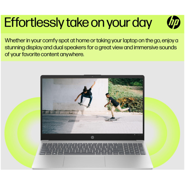 HP 15-FD0095 Core™ i5-1235U 256GB SSD 8GB 15.6" (1920x1080) WIN11 SILVER - Image 7