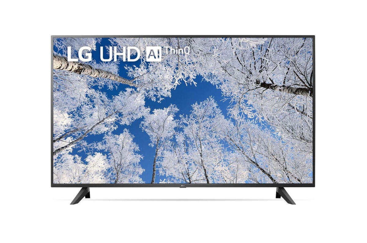 LG 50UQ7070ZUE 50" 4K (3840x2160) HDMI USB Smart LED HDR Television BLACK